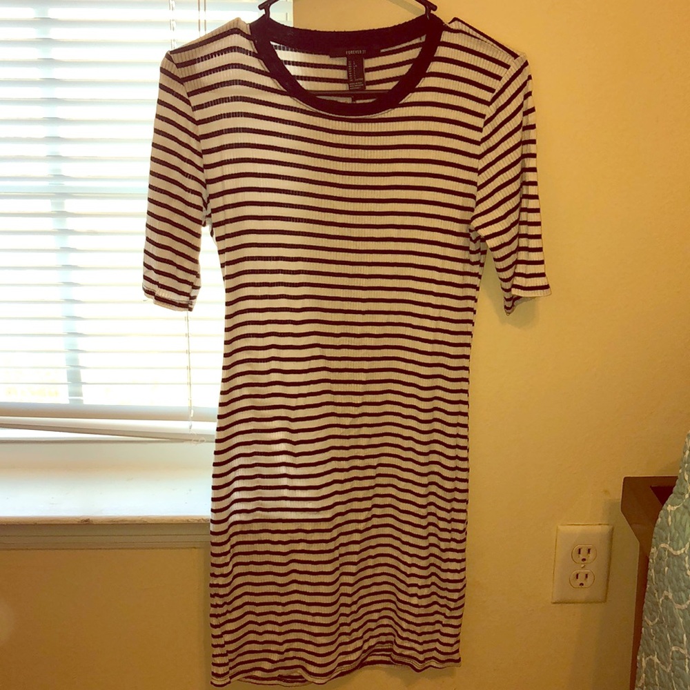 Striped Bodycon Dress